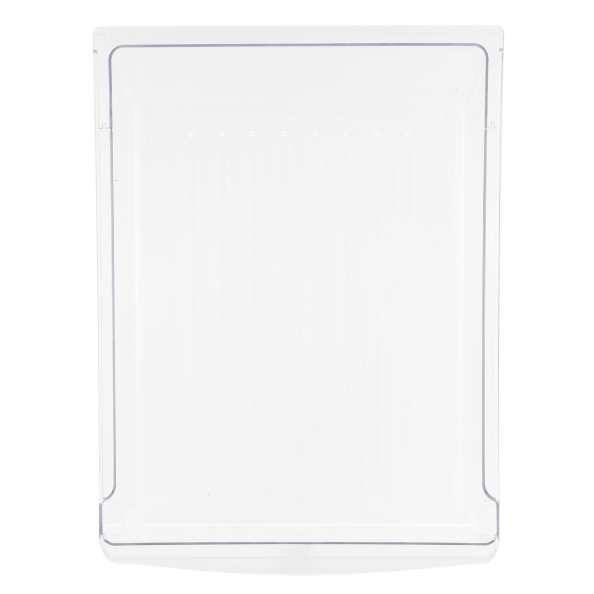 240530811 - Genuine OEM Frigidaire Refrigerator Meat Pan Drawer, Clear